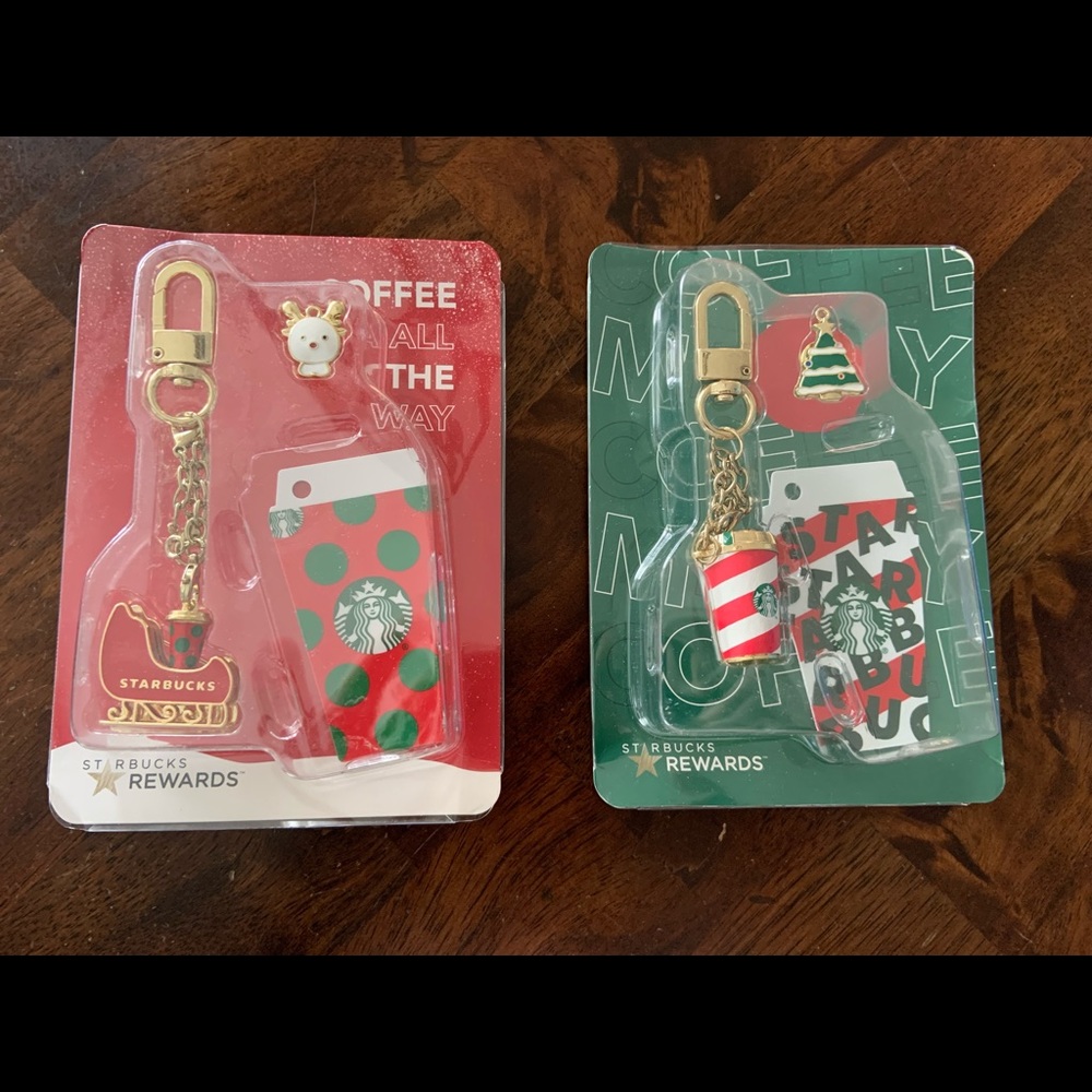 Starbucks keychain collectibles